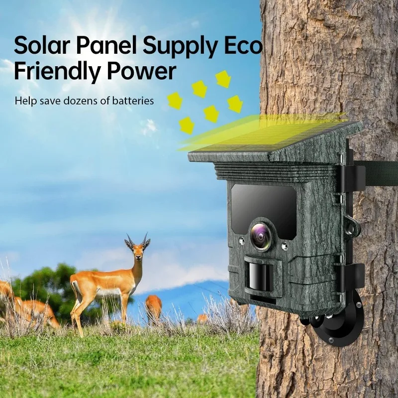 Outdoor Hunting Videos - Solar Wildlife 50MP 4K Video Trail
