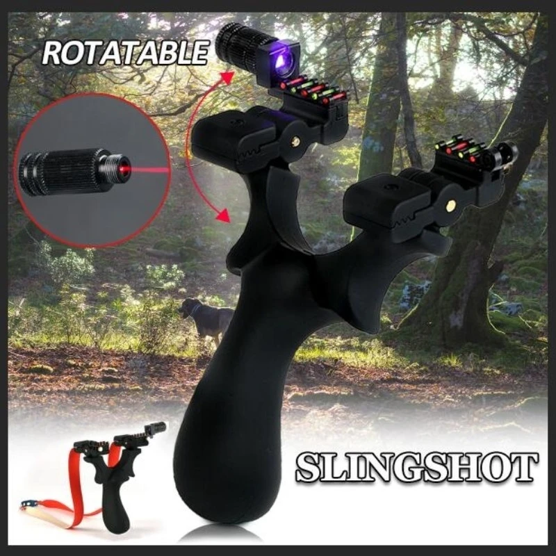 Outdoor Hunting Products - Multifunctional Optical Fiber Slingshot with Infrared