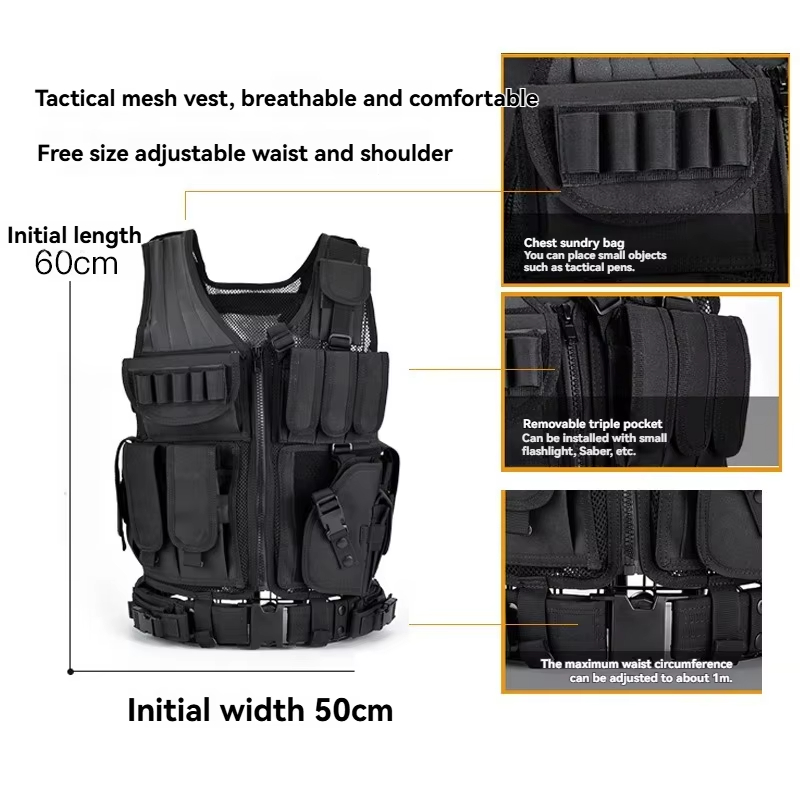 Adjustable Breathable Grid Tac - Hunting Outdoor Game review and price