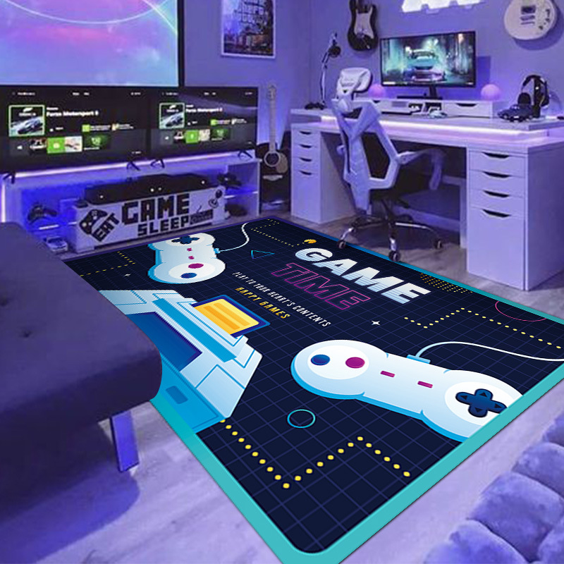 Funny Gamepad Area Rug I Pause - Outdoor Hunting Videos review and price