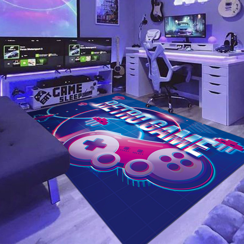 Funny Gamepad Area Rug I Pause - Outdoor Hunting Videos review and price