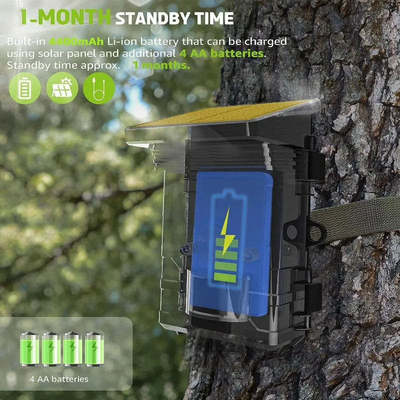 Solar Wildlife 50MP 4K Video T - Outdoor Hunting Videos review and price