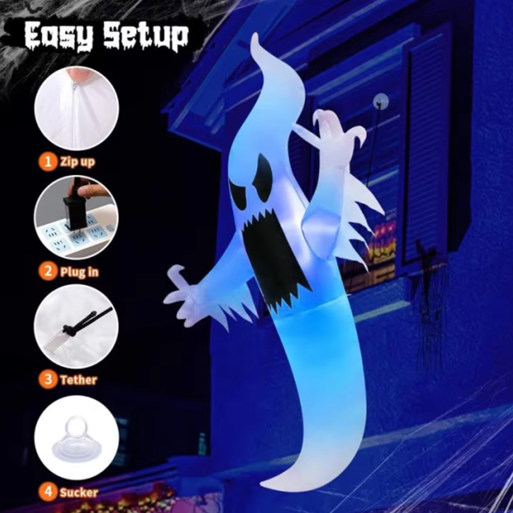 1.7M Halloween Inflatable Wind - Outdoor Hunting House review and price