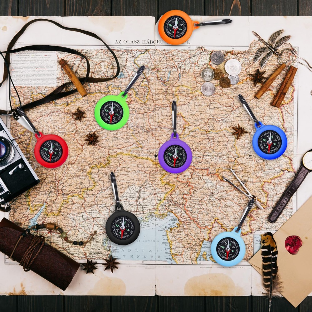 5-20 PCS Mini Compass Keychain - Outdoor Hunting House review and price